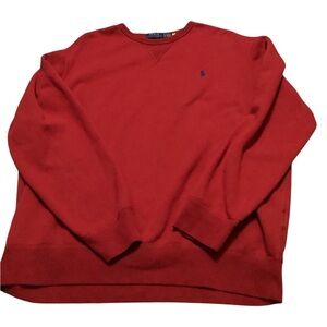 Polo Ralph Lauren Red Crewneck Sweater